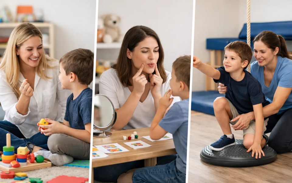 ABA Therapy vs. Speech vs. OT: Difference?