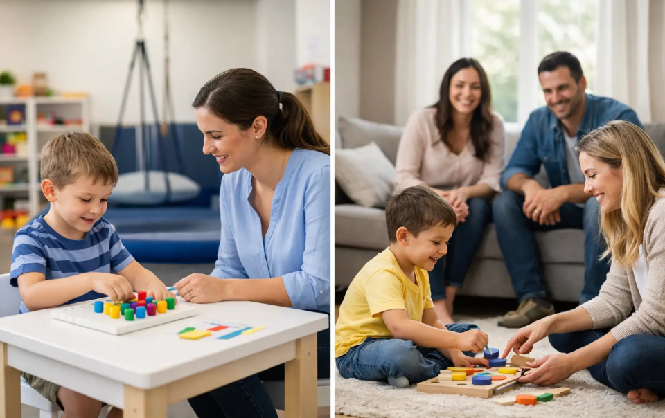 Center Based Versus Home Based ABA Therapy