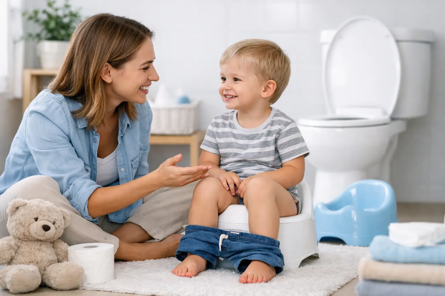 How to Build Toilet Training Routines That Work