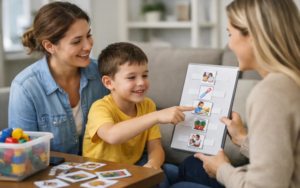 How to Use Visual Schedules at Home and in ABA