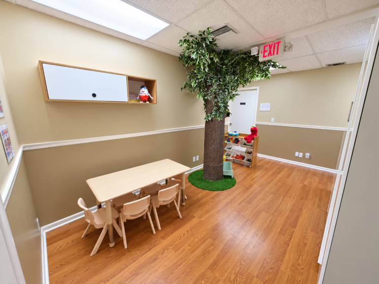 Fun area — activity table at Bhavioral Corporation’s Pembroke Pines center